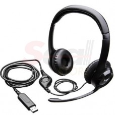 Headset Logitech H390 Preto