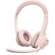 Headset Logitech H390 Rosa